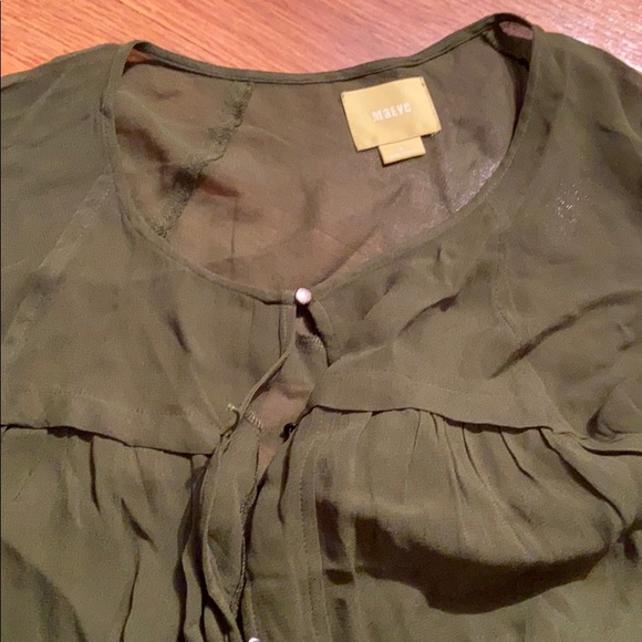 NWOT Anthropologie sheer maxi - Picture 3 of 4